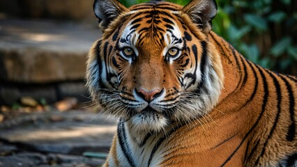 Fototapeta premium Portrait of a beautiful Royal Bengal tiger