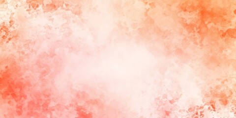 Fototapeta premium Beautiful textured background with soft orange watercolor wash, perfect for adding elegance to design projects
