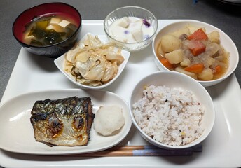 おいしい焼き魚がメインの和風の定食
