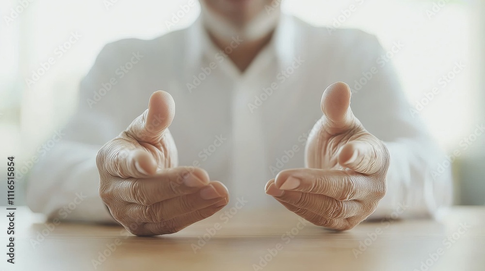 Poster engaging conversations office setting business interaction professional environment close-up view co