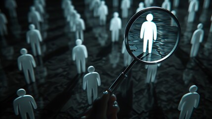 HR Human Resource Search Concept: Entrepreneurs or Business Leaders Reviewing Candidate Profiles, Representing Talent Acquisition, Recruitment Strategies, and Building Strong Teams for Organizational 