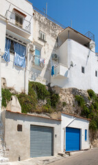 Fototapeta premium Typical house in Peschici, Puglia, Italy.