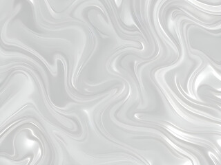 Obraz premium Elegant White Marble Texture With Smooth Flowing Curves and Waves AI Image