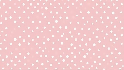 pink polka dots