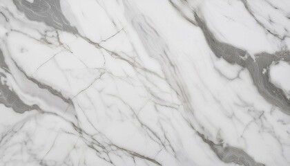 Obraz premium a white marble texture with very fine almost imperceptible grey veins creating a nearly solid white background with a hint of detail