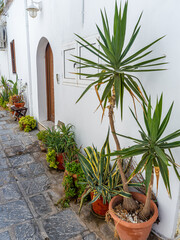 Die Stadt Lindos auf Rhodos in Griechenland