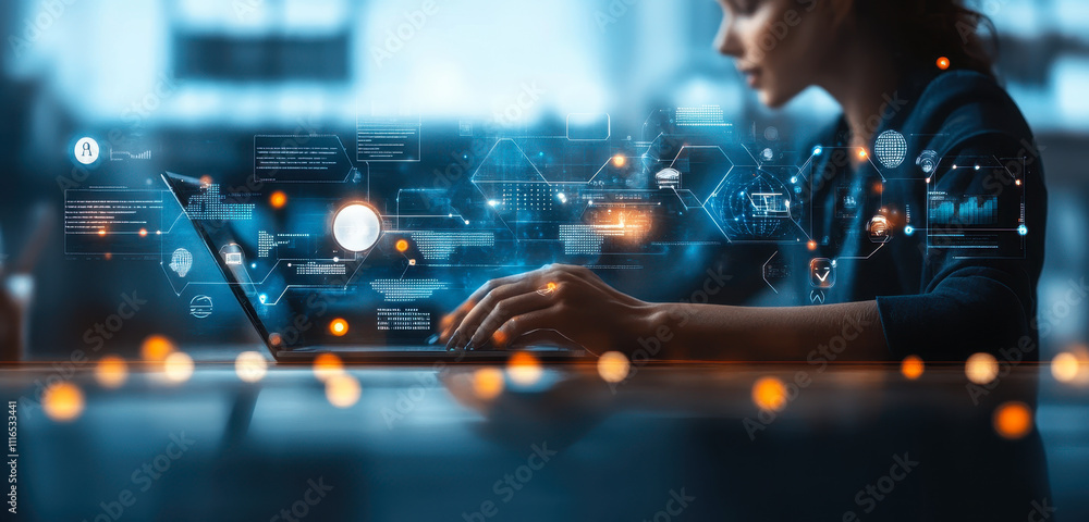 Poster innovative ai-driven data exchange and business intelligence for global network solutions
