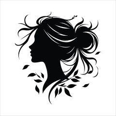 silhouette of a woman