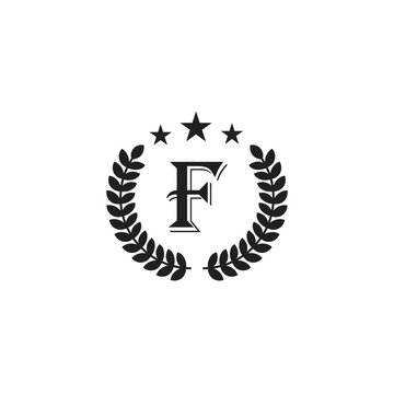 recommend clip art: F letter logo