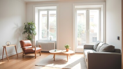 Bright and Modern Luxury Living Room Design