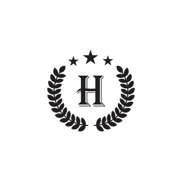 recommend clip art: H letter logo