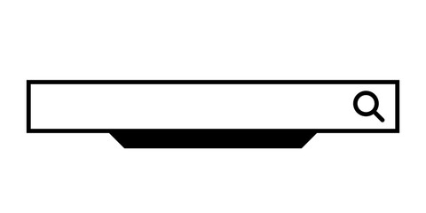 Fototapeta premium search bar tab