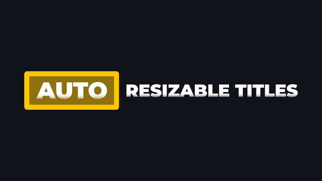 Bold Square Accent Typography