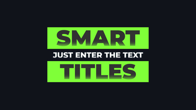 Dual Boxed Typography