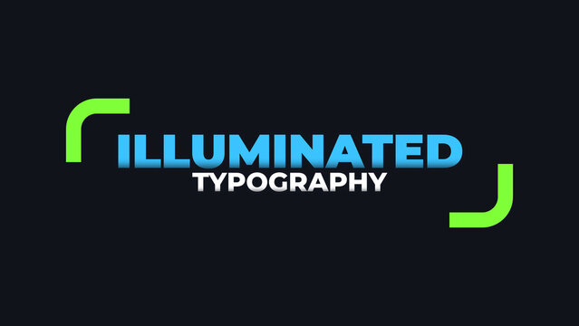 Neon Bracket Fresh Title
