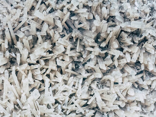 natural gypsum crystal texture background