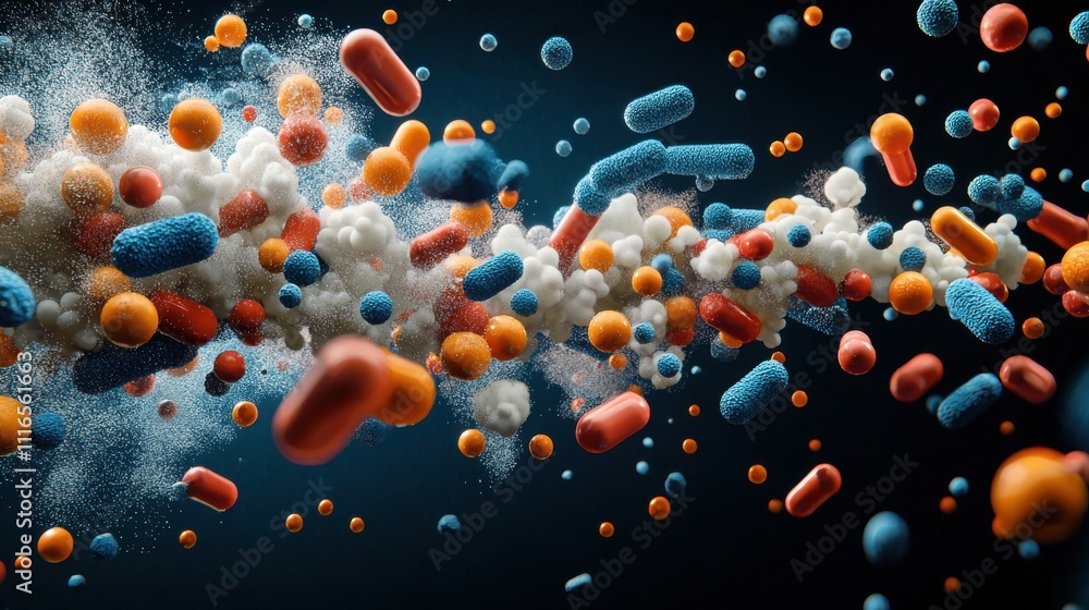 Poster Exploring colorful molecular visualizations in gas phase standards a scientific perspective on particle dynamics