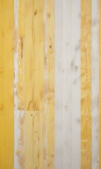 Yellow and white wood grain wallpaper pattern, rustic look, natural finish