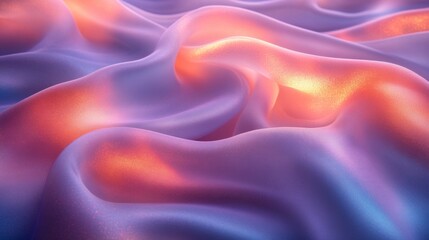 Obraz premium Abstract silky waves with soft light and smooth textures