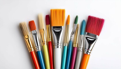Fototapeta premium brushes and paints