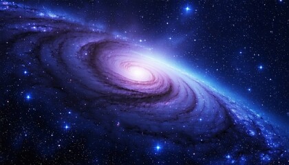 Obraz premium Stunning beautiful outer space background. Sci-fi cosmic wallpaper.