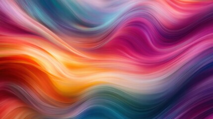 Obraz premium Abstract colorful wavy background.