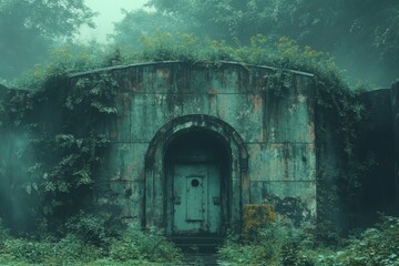 old abandoned factory