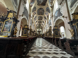 Fototapeta premium interior of saint cathedral