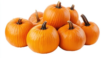 Pumpkin in Fall for holiday seasonal decoration.