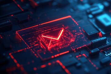 An AI-powered data protection tool encrypting emails and messages in real-time, protecting sensitive information from being intercepted during communication. 