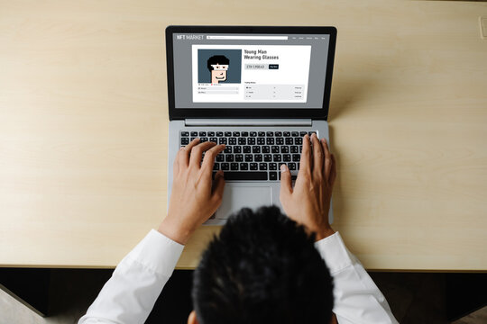 NFT marketplace provide modish sale channel for digital artist to sell their works online on the internet network - Powered by Adobe