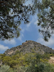 landscape with sky