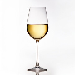 Fototapeta premium Bicchiere di vino bianco