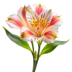 Fototapeta premium green leaf on a white background