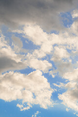 Fototapeta premium blue sky with clouds