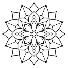 mandala design vector illustration