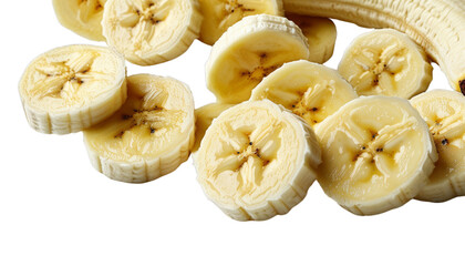 Fresh Sliced Bananas  for Healthy Recipes
