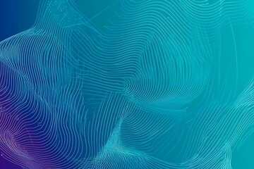 Futuristic vector illustration of a aqua circuit board with intricate digital tech elements, perfect for advanced technology backgrounds.	
