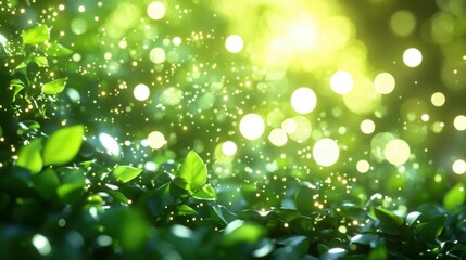 Fototapeta premium The Lush Green Natural Background