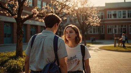 High school sweethearts