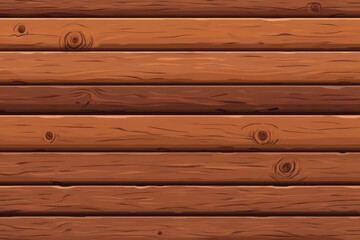 Fototapeta premium Wooden panel texture with knots and grain patterns for natural background
