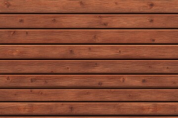 Obraz premium Rustic wooden plank wall texture with natural grain and rich brown color