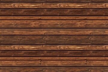 Obraz premium Rustic wooden plank texture with rich brown tones for natural background