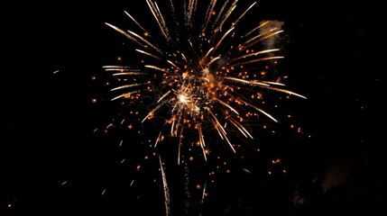 Fireworks background holidays concept.