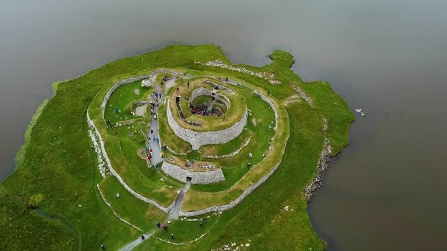 Clickimin Broch. Scotland&rsquo;s Historic Landmark