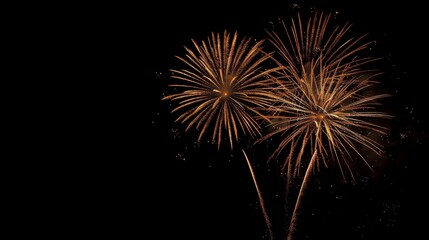 Fototapeta premium Fireworks background holidays concept.