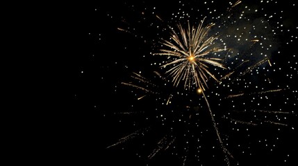 Obraz premium Fireworks background holidays concept.
