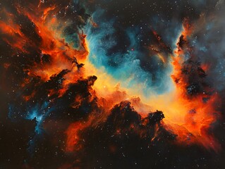 Mesmerizing abstract image featuring swirling golden particles in a spiral formation, evoking cosmic energy and dynamic motion against a dark background