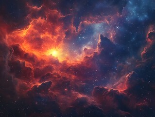 Mesmerizing abstract image featuring swirling golden particles in a spiral formation, evoking cosmic energy and dynamic motion against a dark background