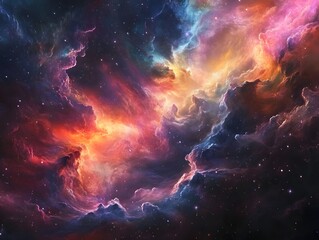 Mesmerizing abstract image featuring swirling golden particles in a spiral formation, evoking cosmic energy and dynamic motion against a dark background